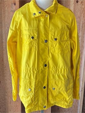 Lauren Ralph Lauren Yellow Lightweight Women's Utility Jacket Size XL